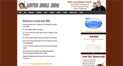 Desktop Screenshot of lottabullbbq.com